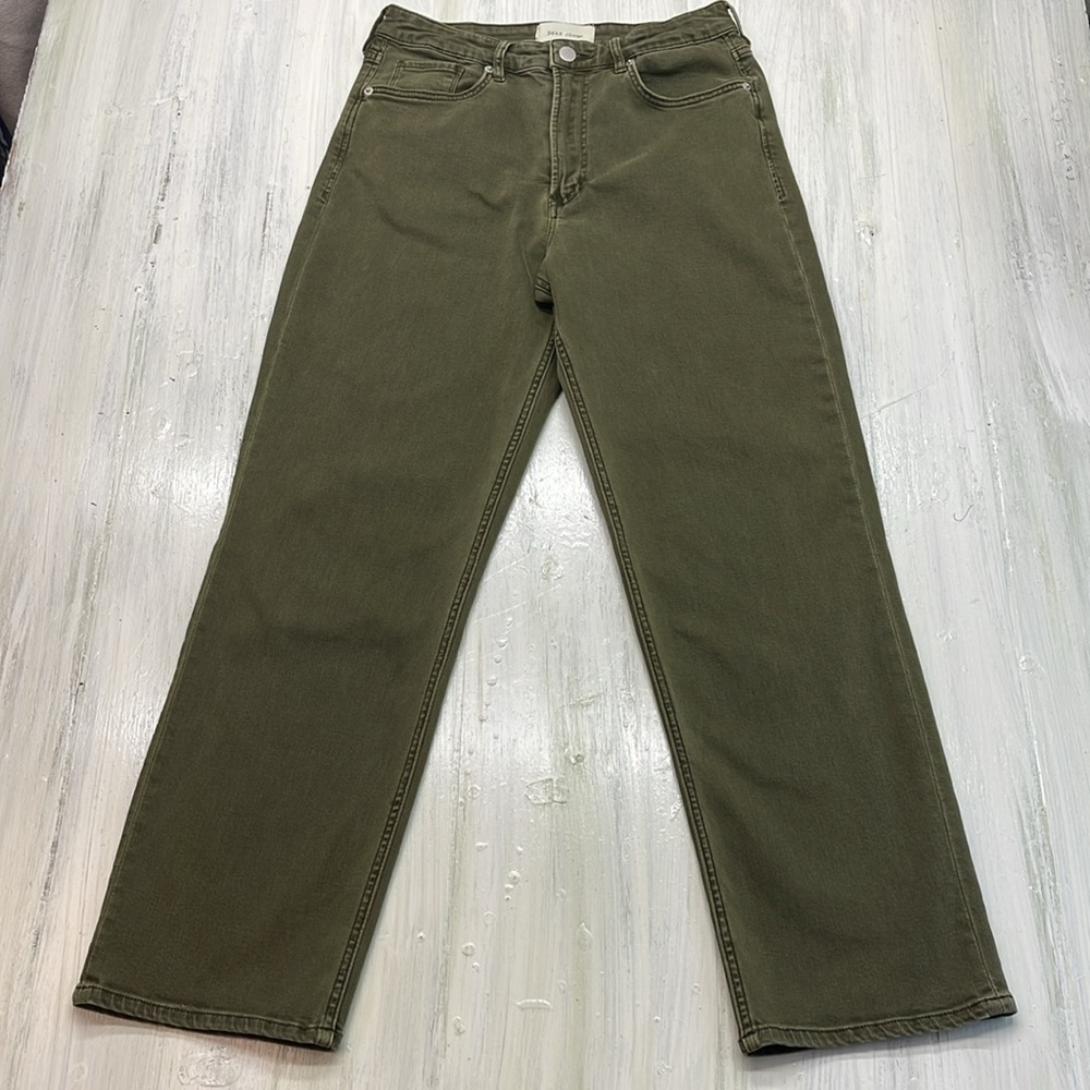 Dear John 90s Straight Leg Jean Sage Vine Sz 28 - Picture 3 of 12